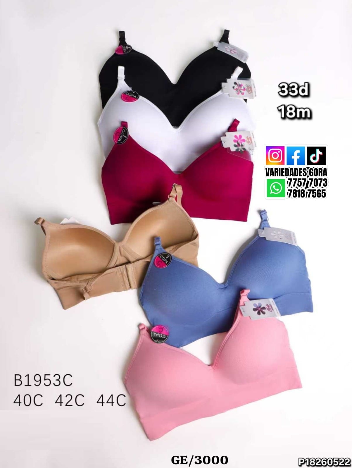 BRASIER DAMA 40C-44C