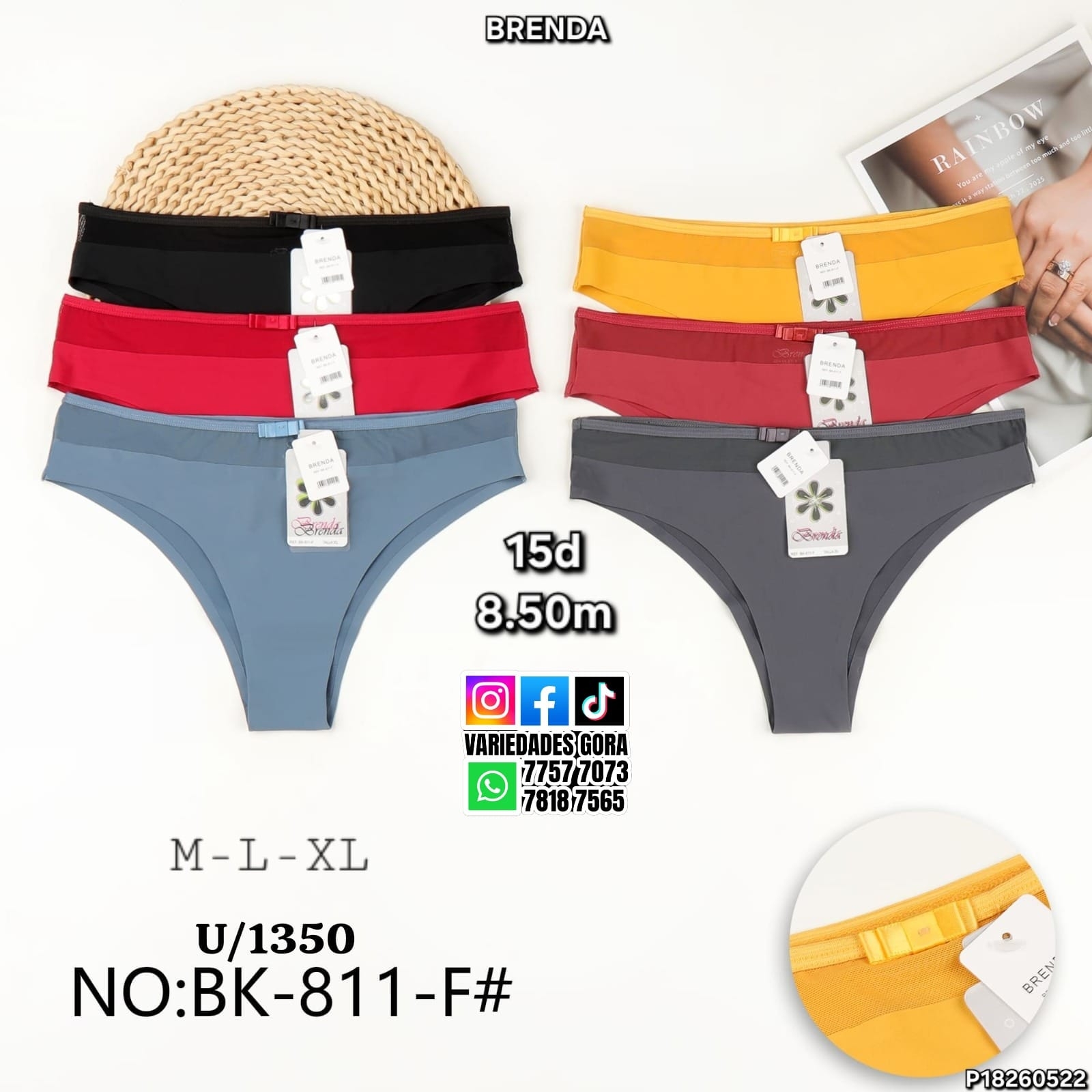 PANTY PARA DAMA M-L-XL P18