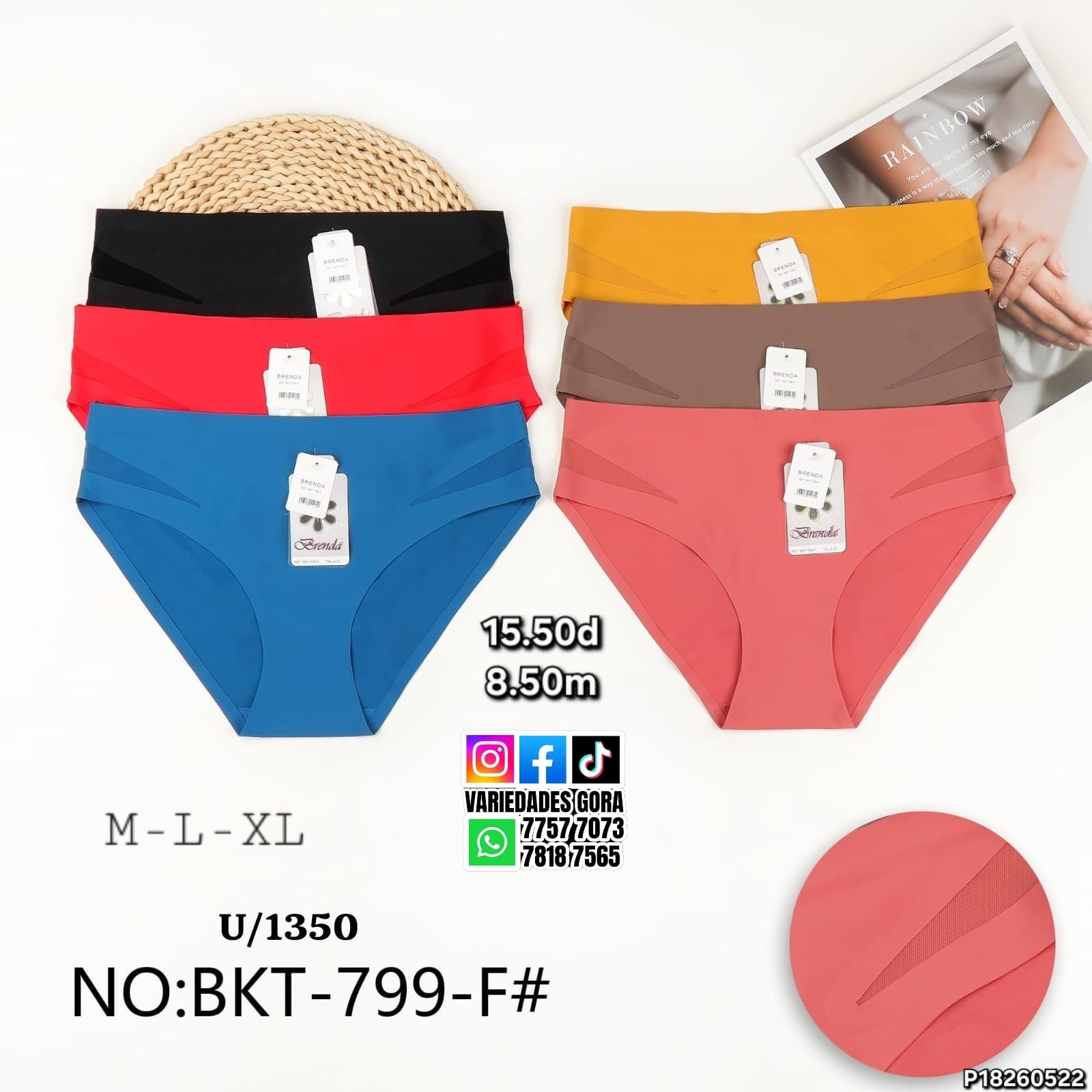 PANTY PARA DAMA M-L-XL P18