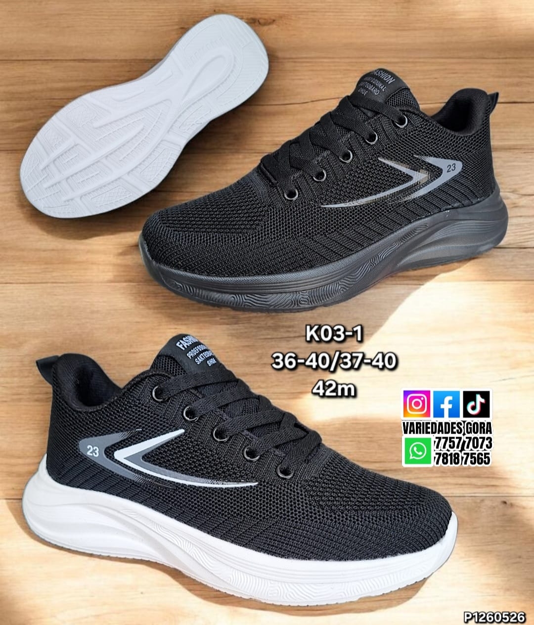 ZAPATO HOMBRE 36-40 FASHION P1