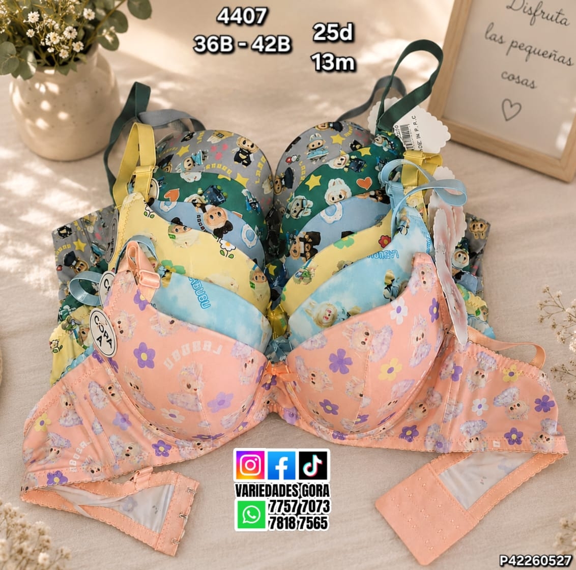 BRASIER DAMA COPA 36B-42B P42