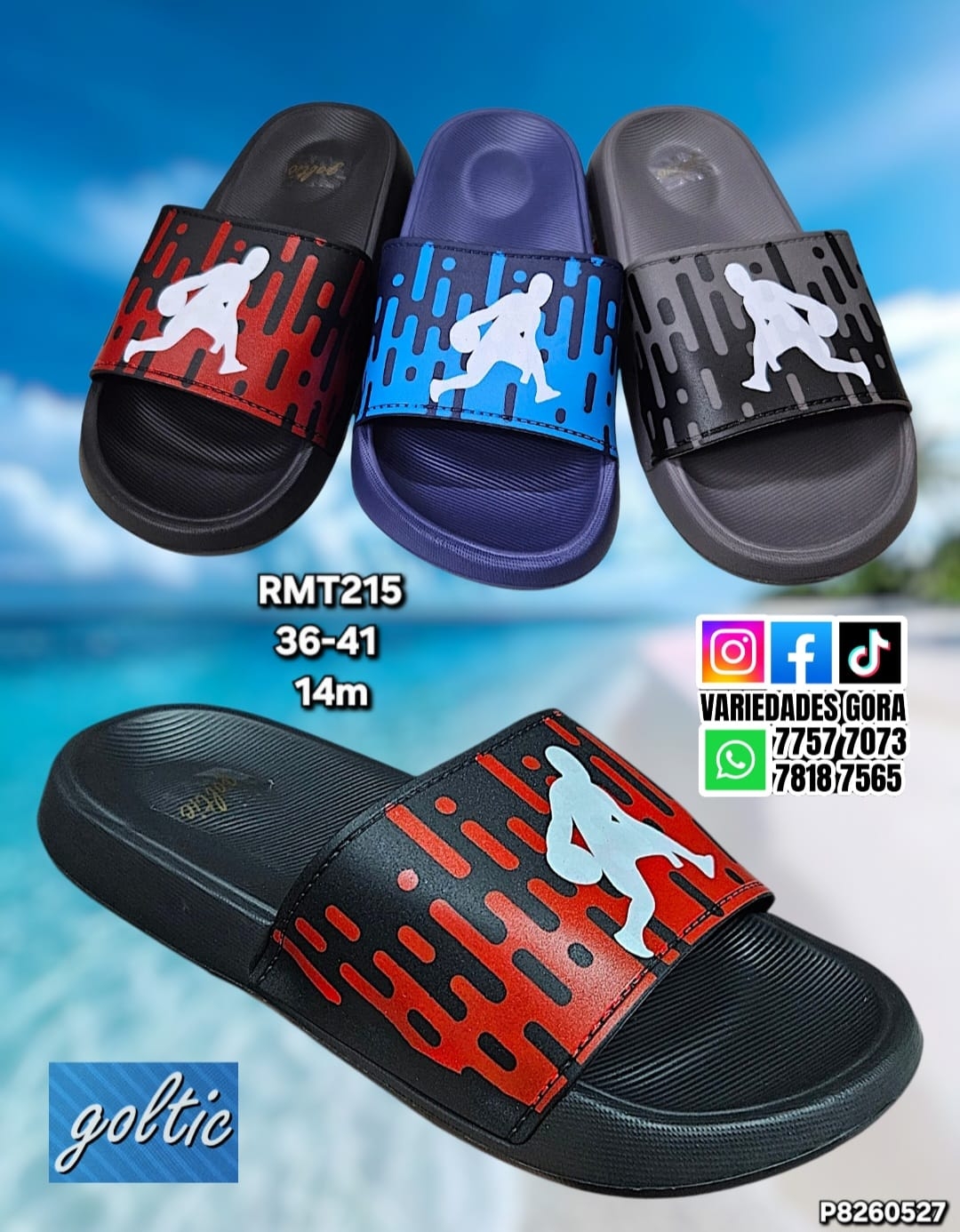 YINA HOMBRE GOLTIC 36-41 DE METER P8