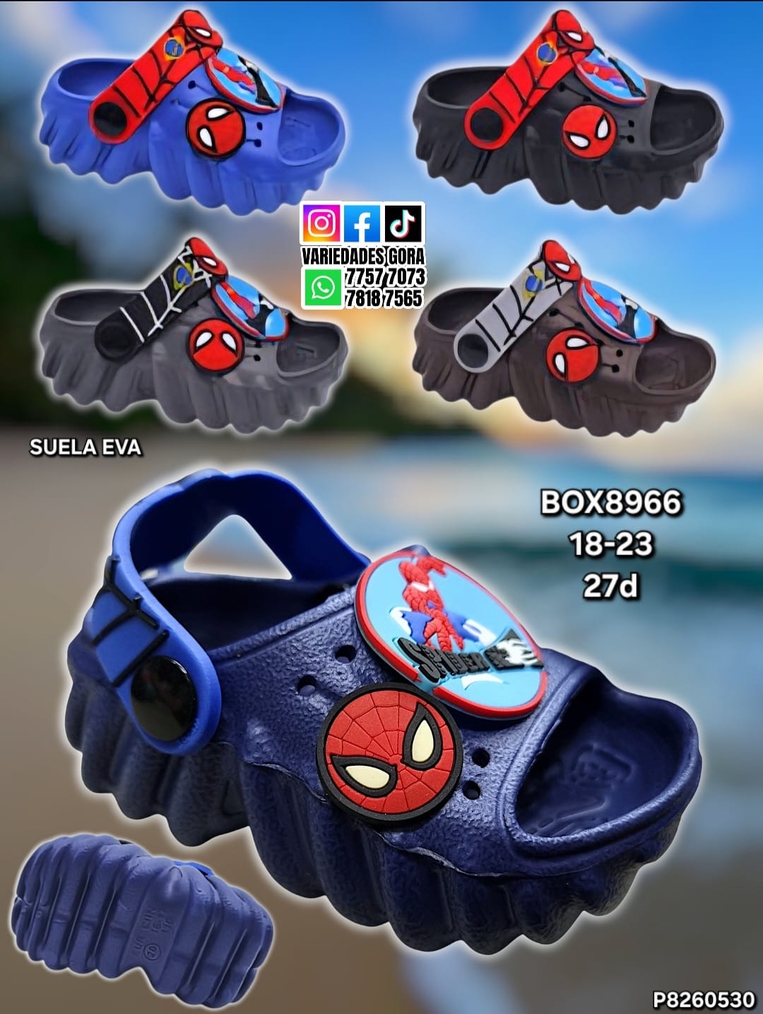 SAPO NIÑO SPIDERMAN 18-23 P8