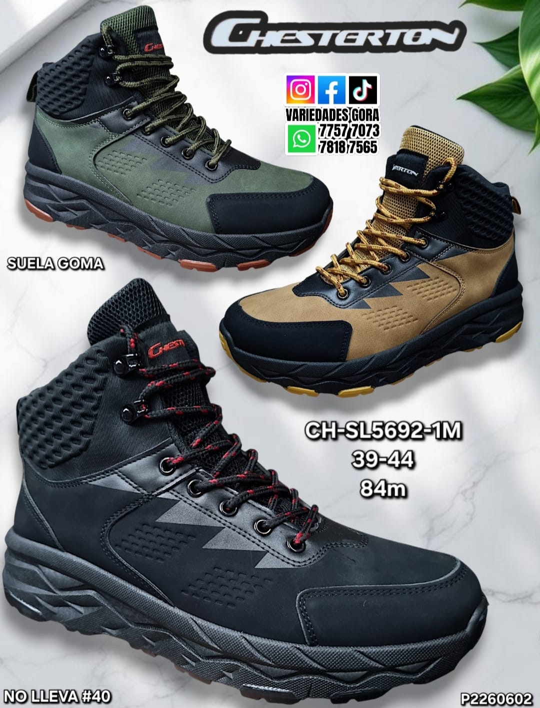 BOTA HOMBRE CHESTERTON 39-44 P2
