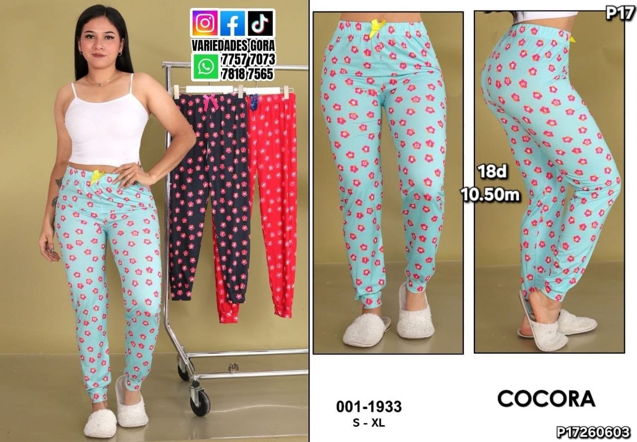 PANTALON PARA DAMA S-XL COCORA P17 