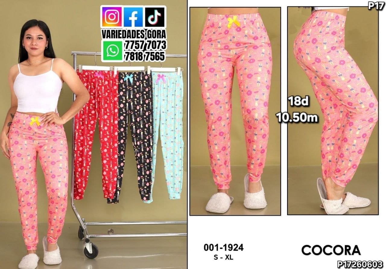 PANTALON PARA DAMA COCORA S-XL P17