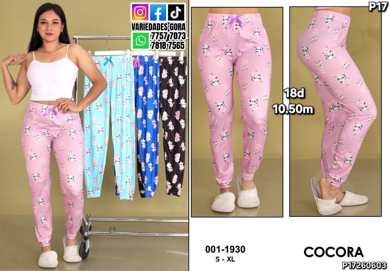 PANTALON PARA DAMA COCORA S-XL P18