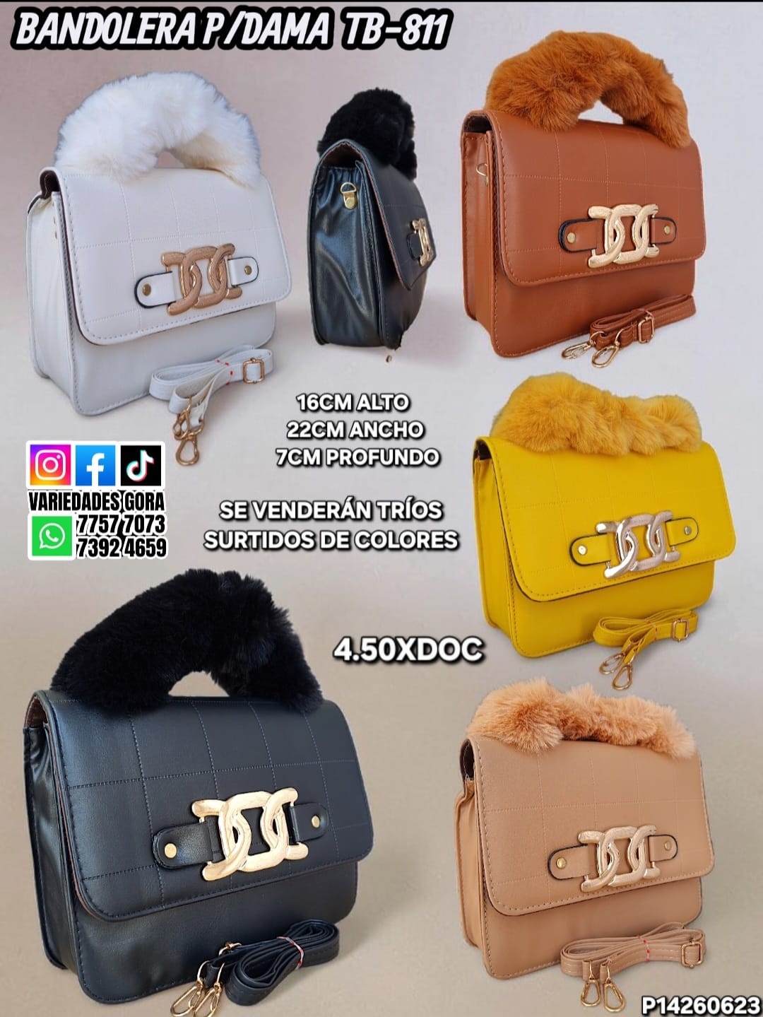 BANDOLERA PARA DAMA 16ALX22AN P14