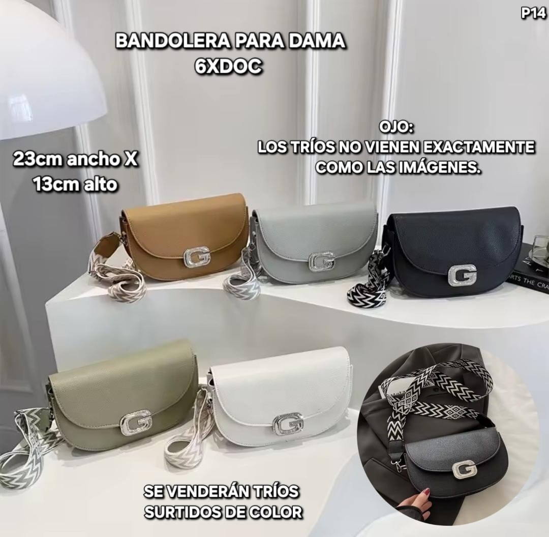 BANDOLERA PARA DAMA P59