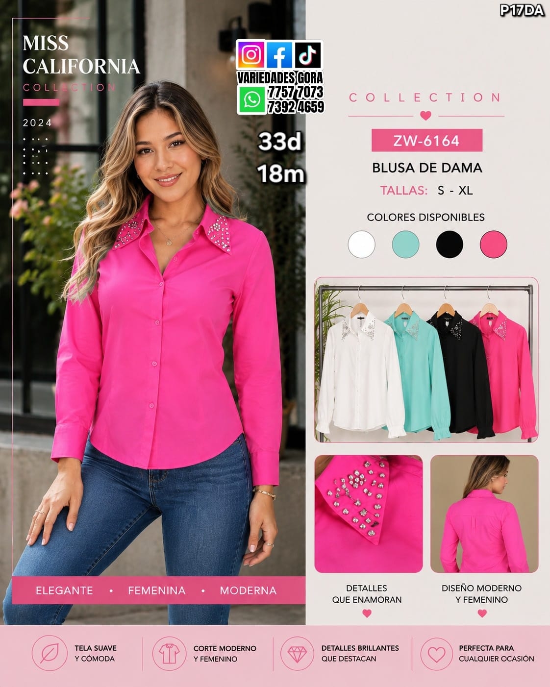 BLUSA DAMA