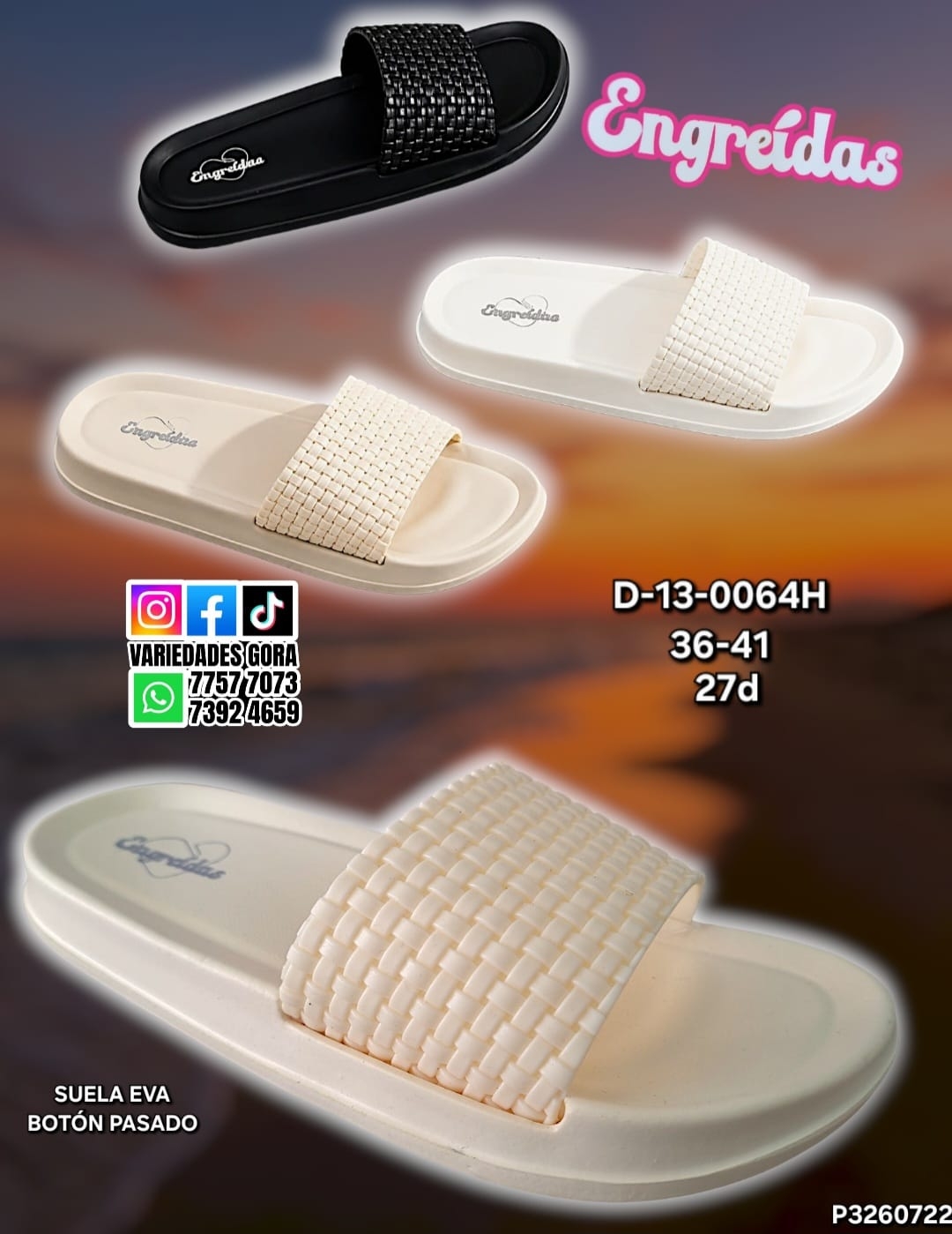 YINA METER DAMA 36-41 ENGREIDAS P3