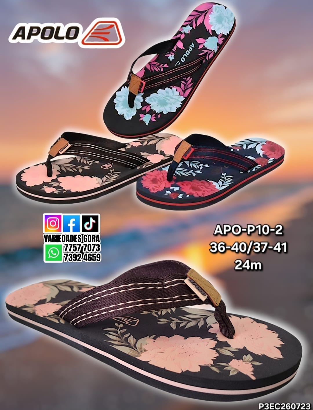YINA DEDO DAMA 36-41 APOLO P3