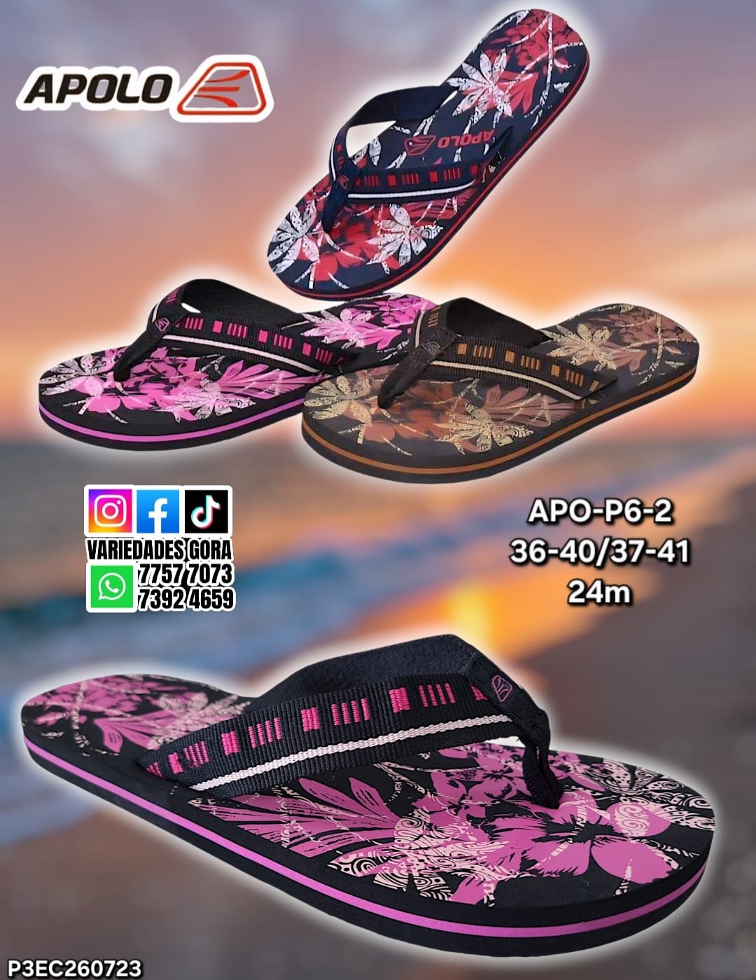 YINA DEDO 36-41 DAMA APOLO P3