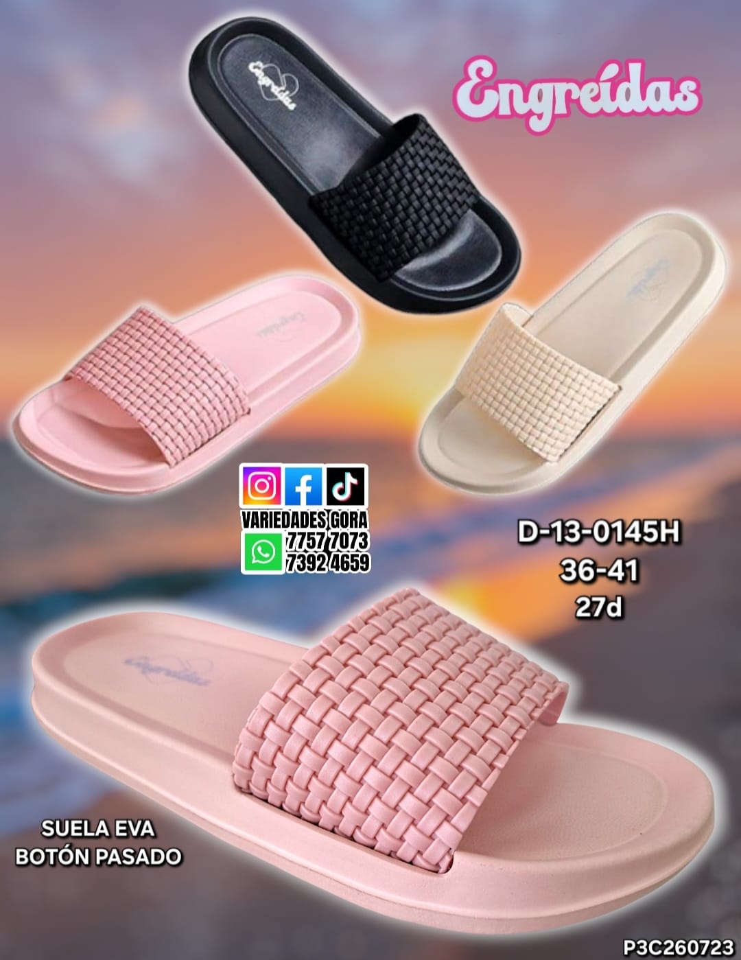 YINA METER DAMA 36-41 ENGREIDAS P3