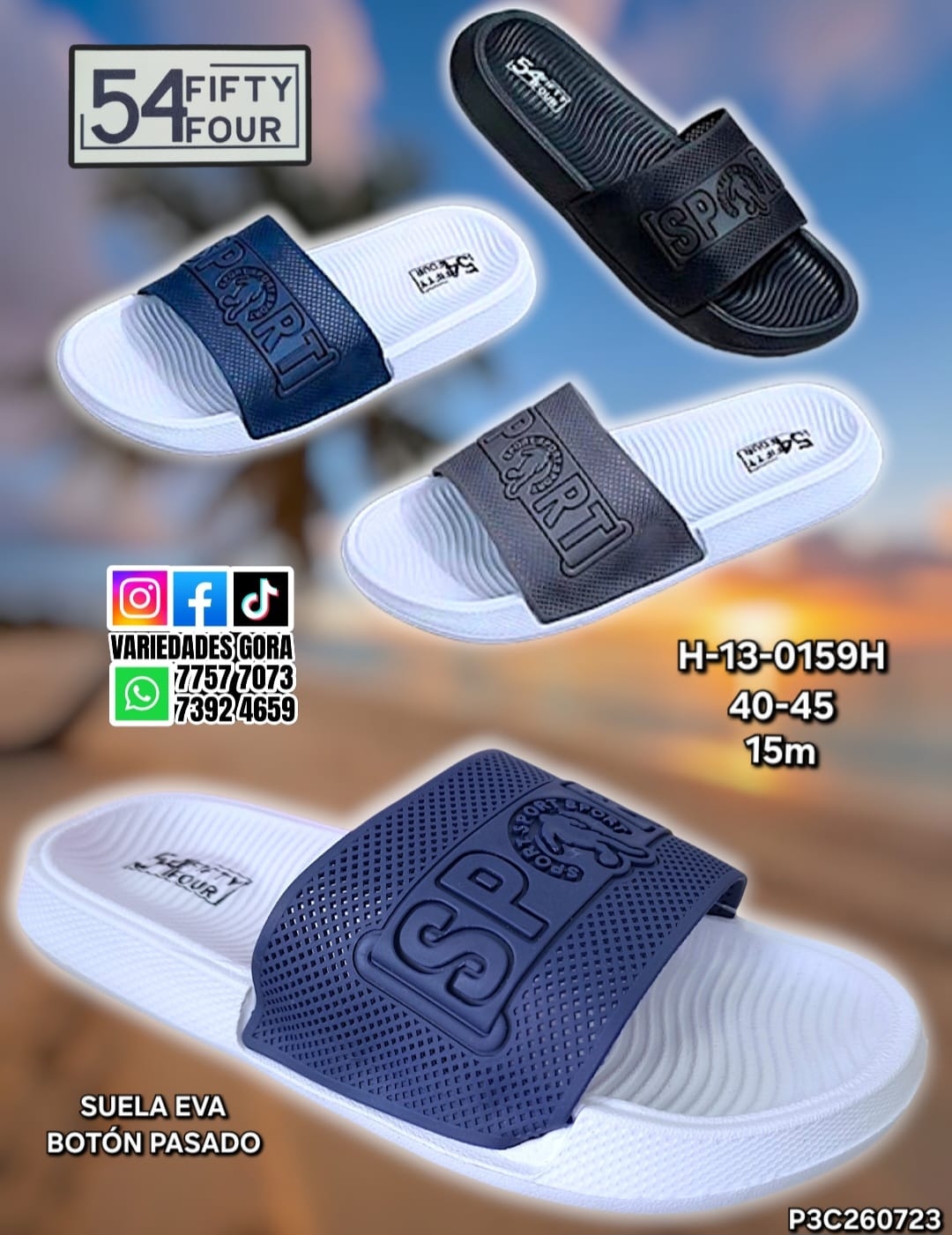 YINA METER 40-45 HOMBRE 54 FIFTY FOUR P3