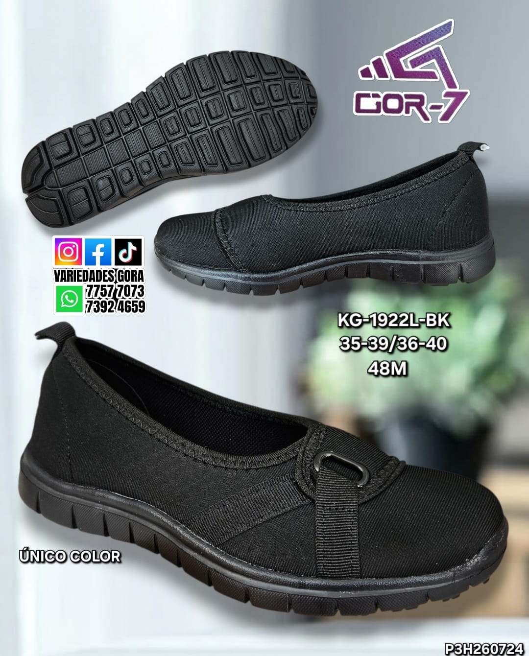 ZAPATO TENIS DAMA 35-40 GOR-7 P3