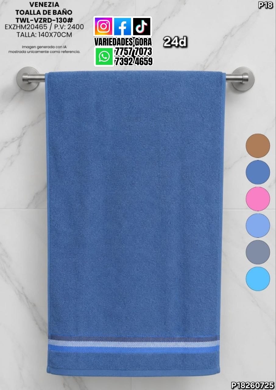 TOALLA DE BAÑO P18