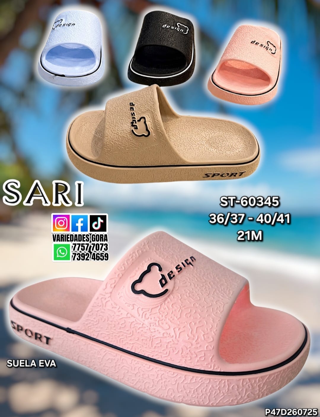 YINA METER DAMA 36-41 SARI P47
