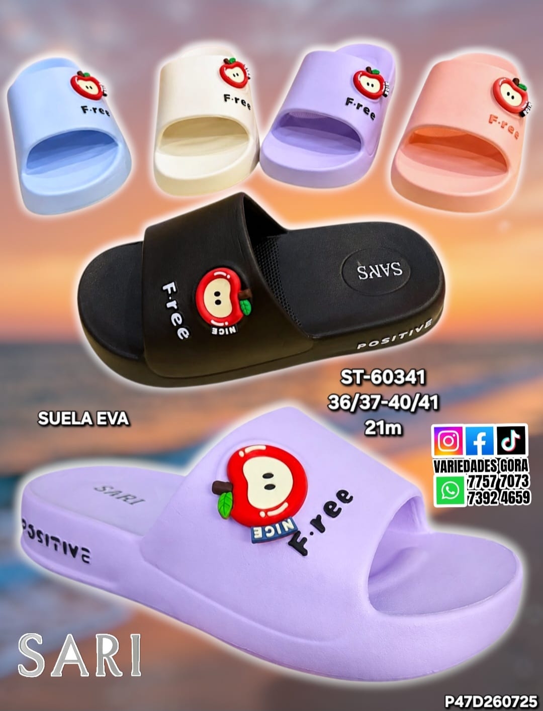YINA METER DAMA 36-41 SARI P47