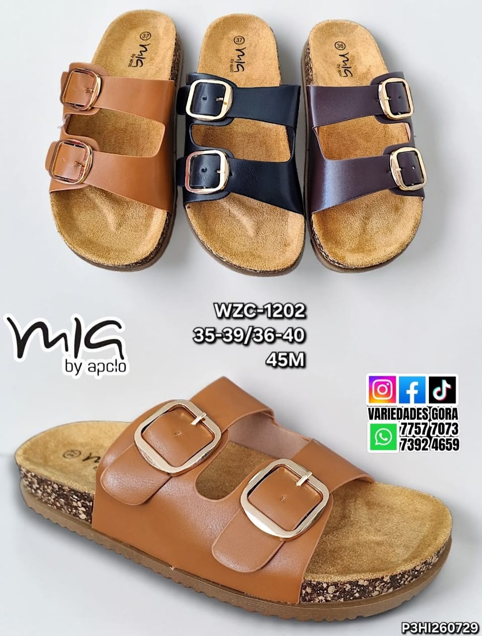 SANDALIA DAMA MIA BY APOLO 35-40 P3