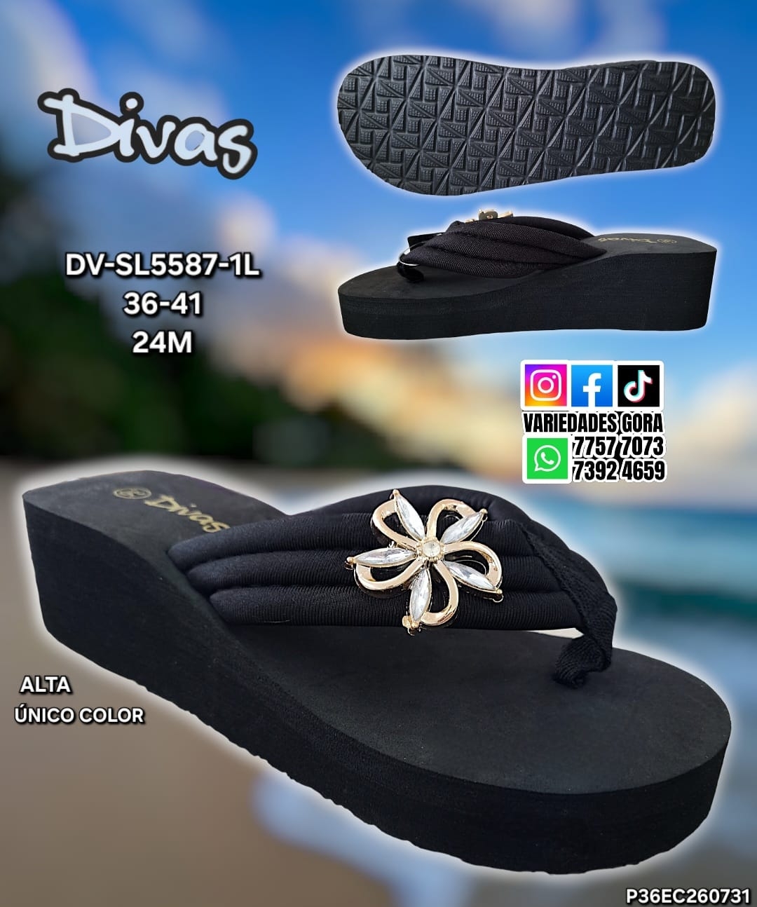YINA DAMA DIVAS DEDO ALTA P36