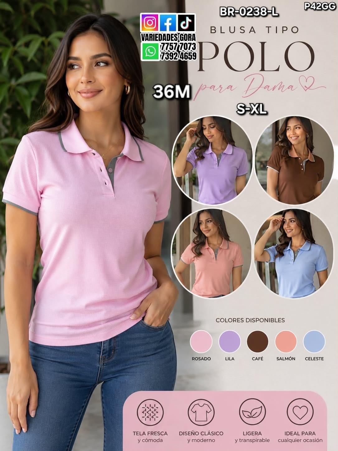 CAMISA POLO P42 BRITTS