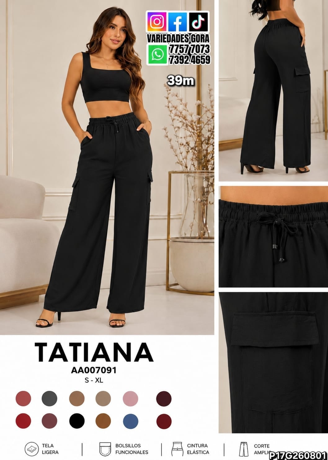 PANTALON DAMA TATIANA P17