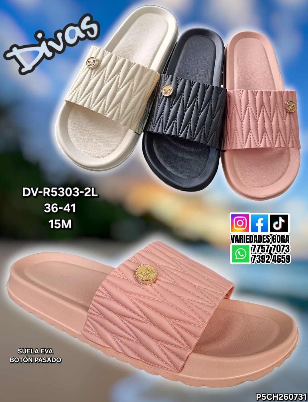 YINA METER DAMA 36-41 DIVAS  P5