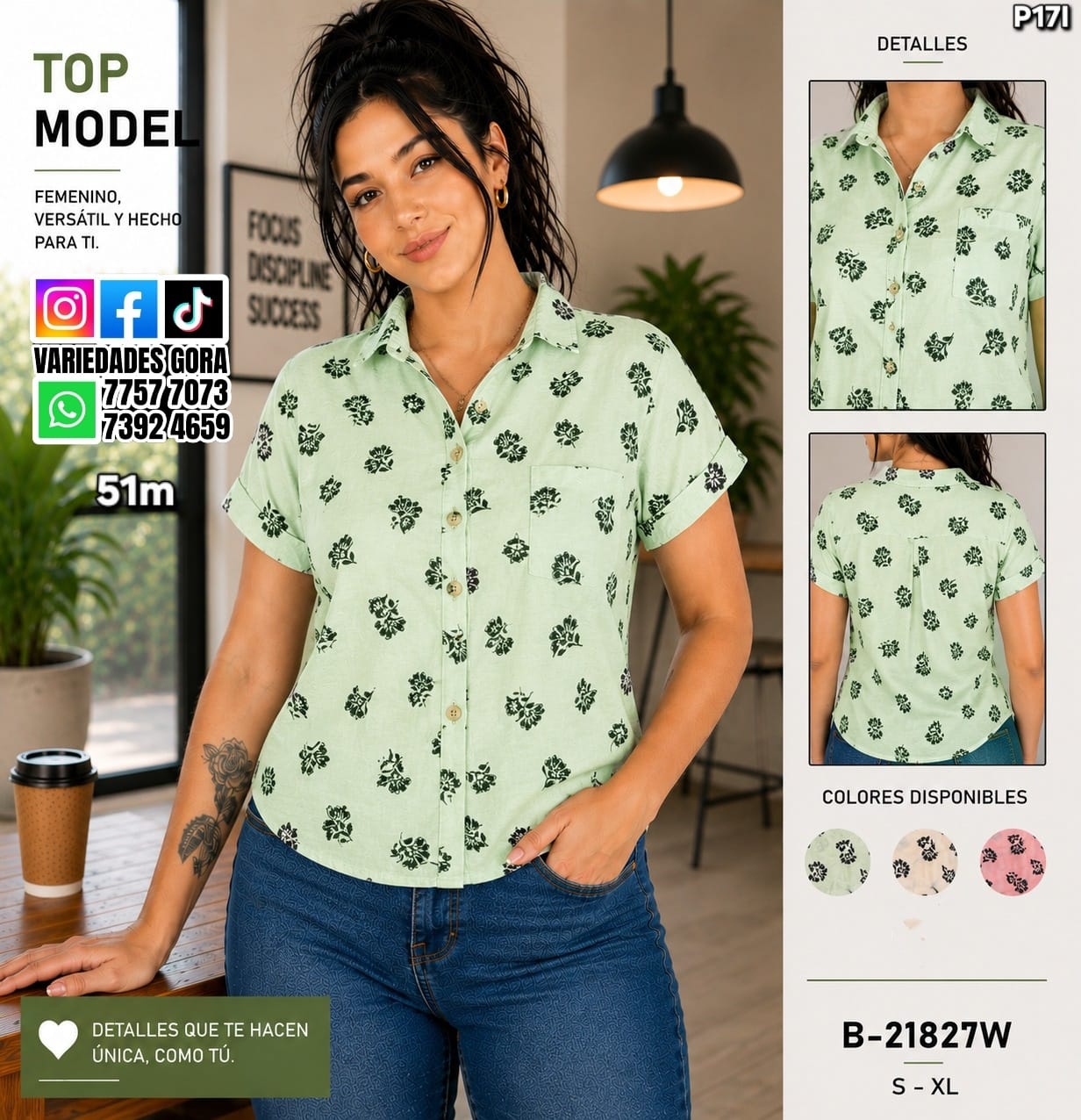 BLUSA DAMA P17