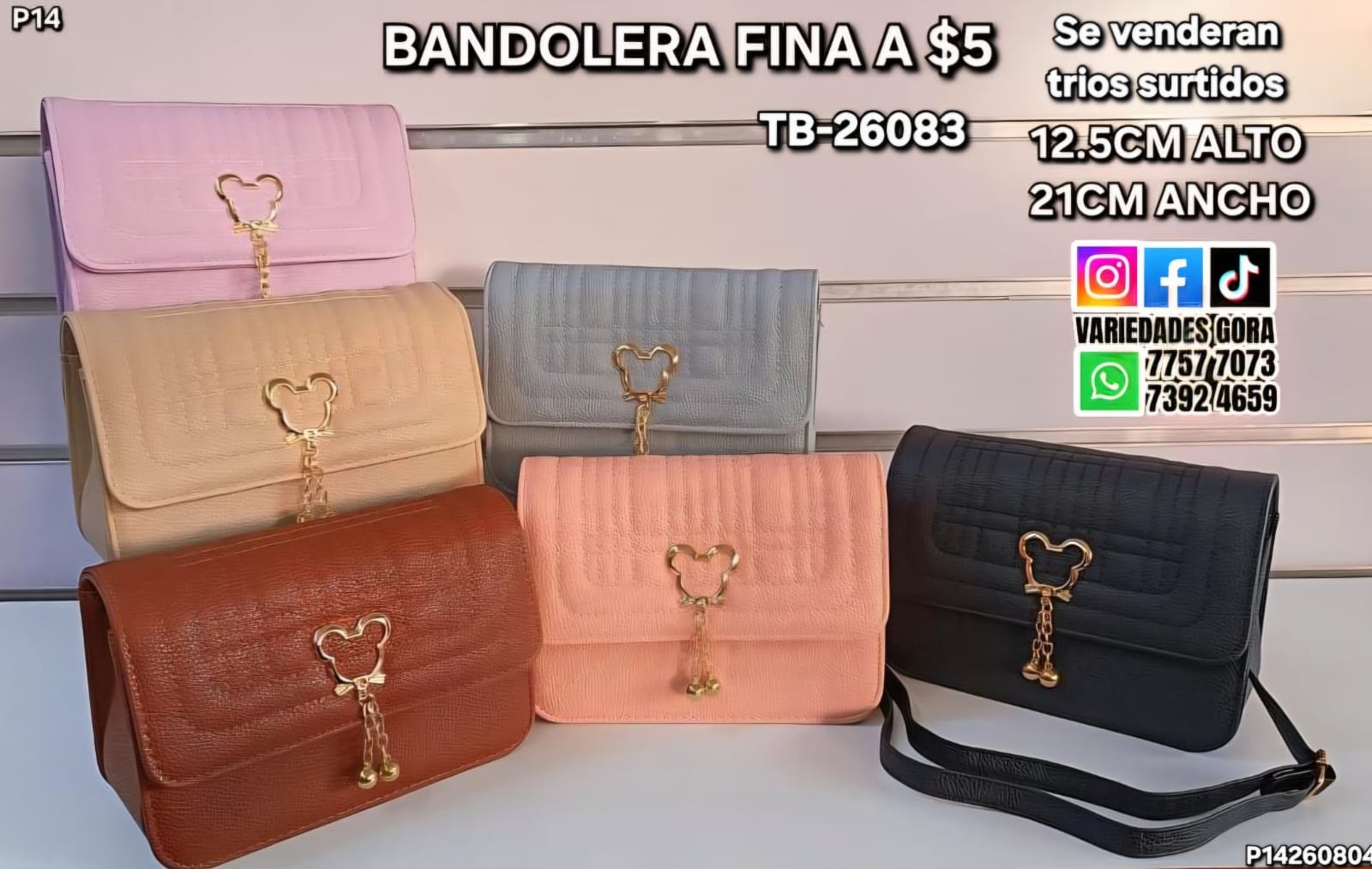 BANDOLERA TORBA P14