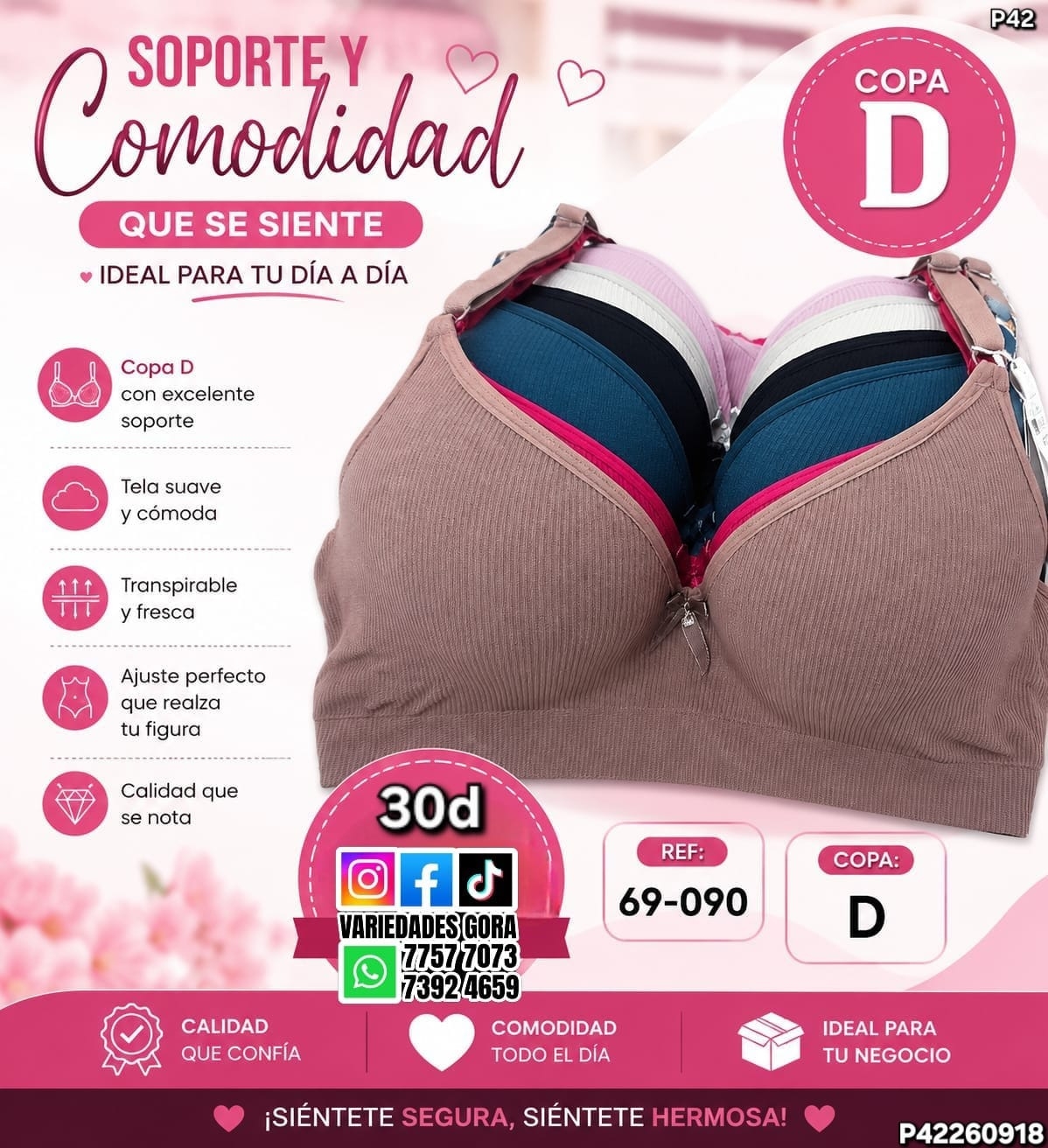 BRASIER DAMA  COPA D P42