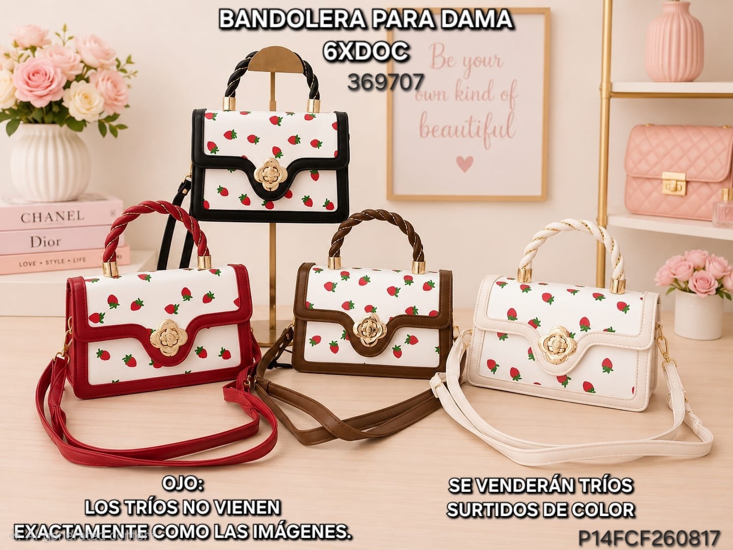 BANDOLERAS DAMA P14